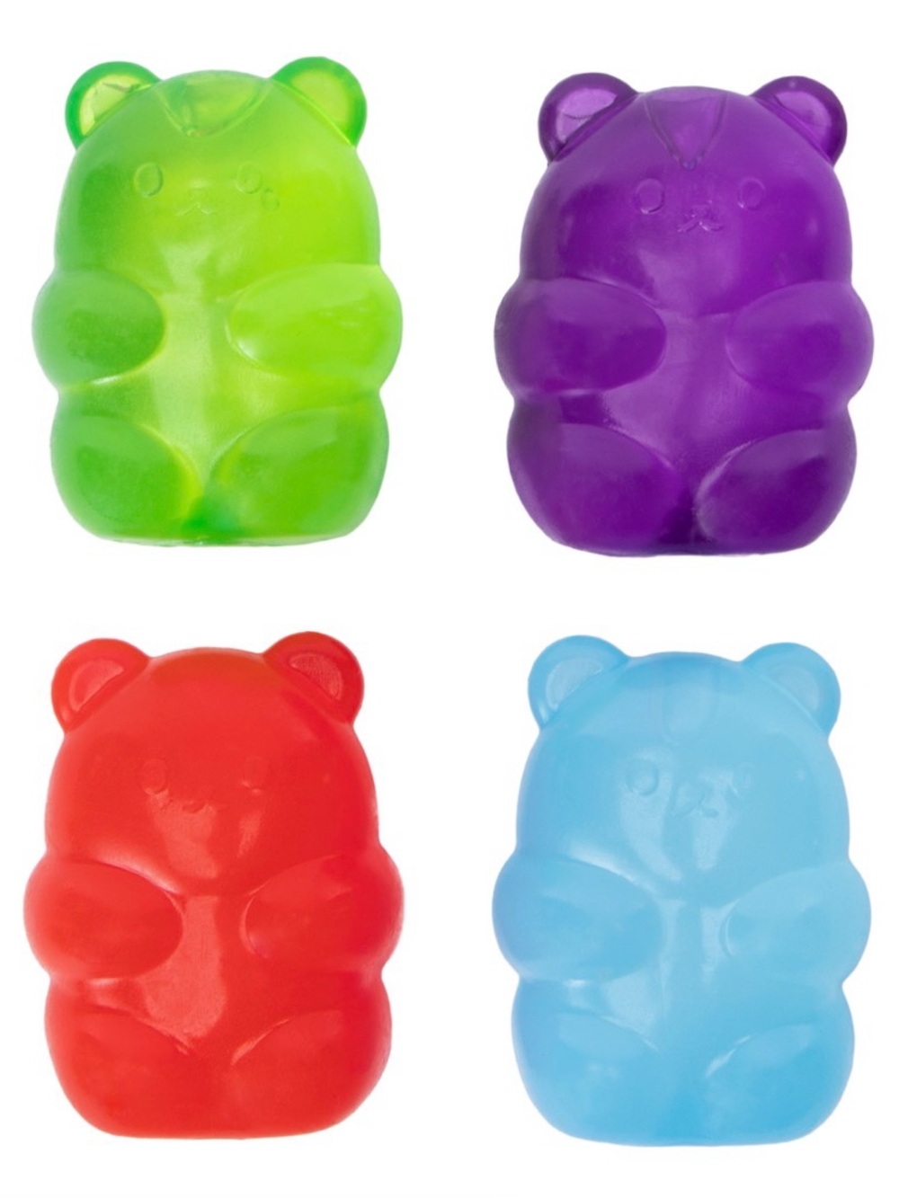 Gummy Bear Squishies 4 Pack Scented - Five Below
